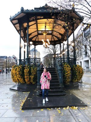 The Chump Pembe Uzun Genis Yaka Kurk