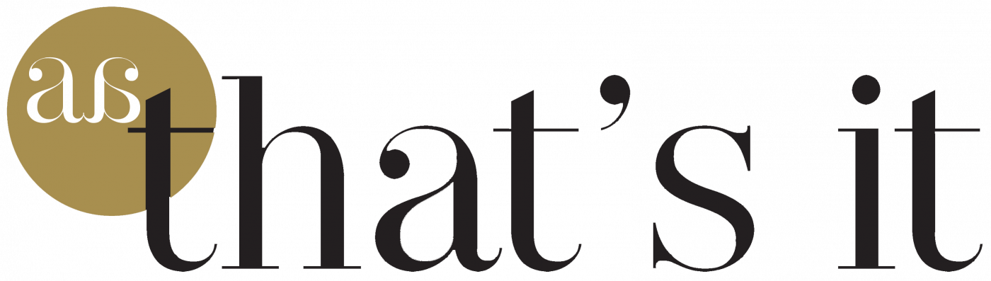 That's it by Aslıhan Akan