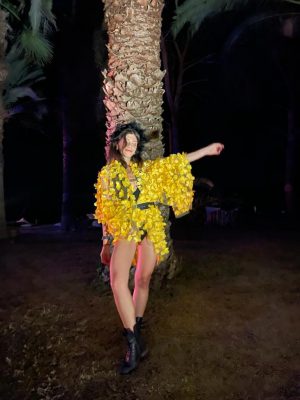 Berf-Cicek Detaylı Kimono